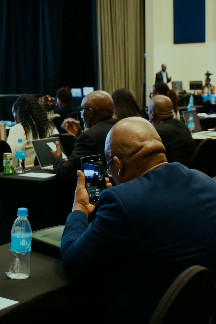 A participant documenting an ActiveCitizen convening in Nigeria